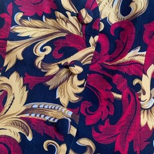Dior Jackets & Coats - CHRISTIAN DIOR Vintage Silk Red Gold Vest Size 4 Dior Jackets & Coats - CHRISTIAN DIOR Vintage Silk Red Gold Vest Size 4